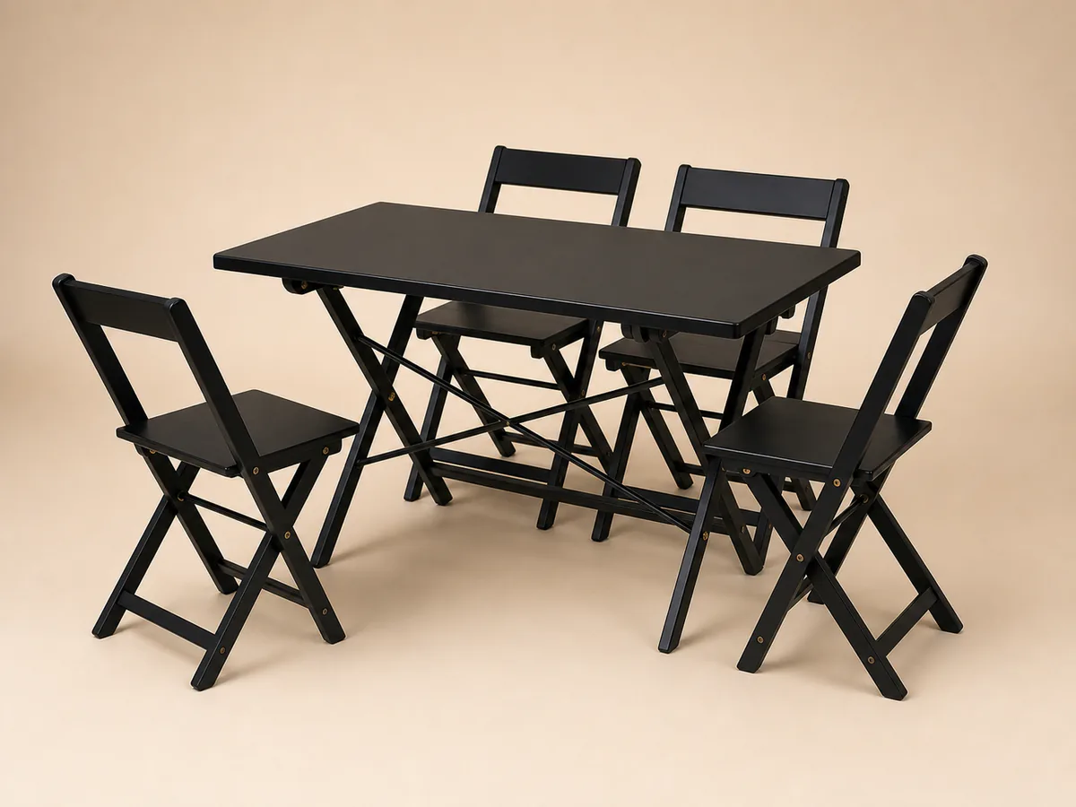 Mesa 120x70 com 4 Cadeiras
